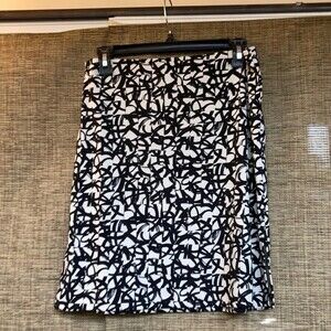 Kenneth Cole geo print skirt